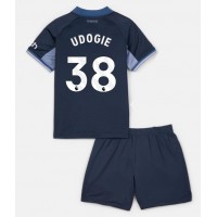 Tottenham Hotspur Destiny Udogie #38 Gostujuci Dres za djecu 2023-24 Kratak Rukav (+ Kratke hlače)